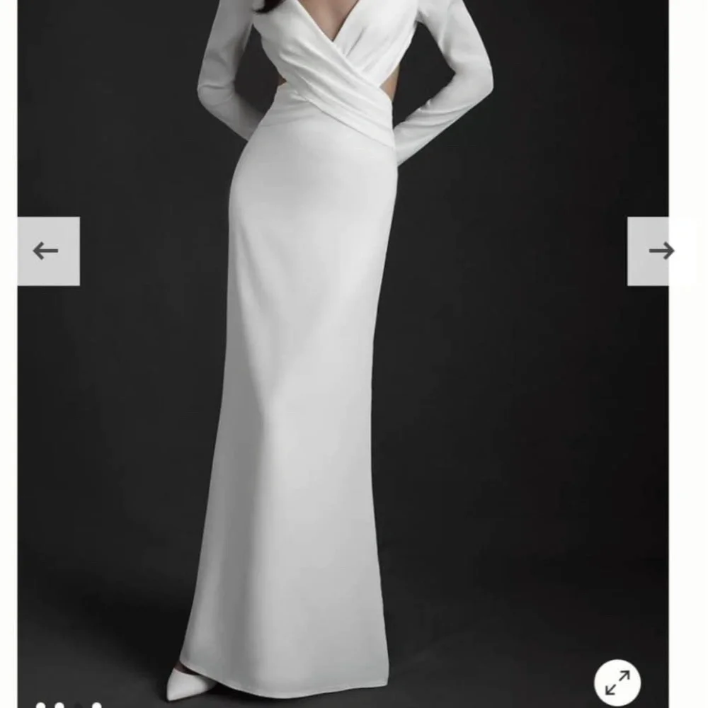 Tadashi Shoji Payton Gown Cutout Wedding Dress Crepe NWT size 12 - Picture 9 of 9